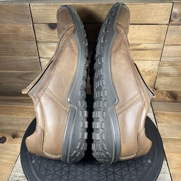 Ecco CFS Terrano Casual Collecton Shoes Mens Sz 11 Brown Leather Casual Loafer - Picture 8 of 10